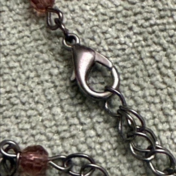 Vintage VCLM Glamorous Crystal Cross Necklace - Picture 5 of 5